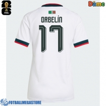 Fotballdrakt Dame Mexico Orbelin Pineda #17 Bortedrakt VM 2026 Kortermet